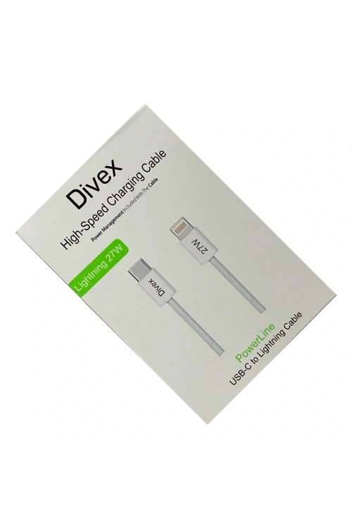 Divex 27W Type-C to Lightning Yüksek Hızlı Şarj Kablosu DC-214