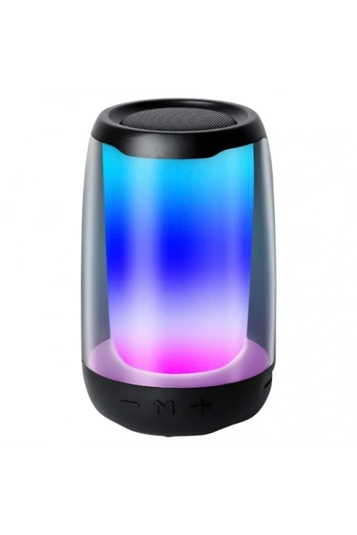 Divex Pluse 4 Mini Taşınabilir RGB Ledli Siyah Bluetooth Hoparlör DM-90
