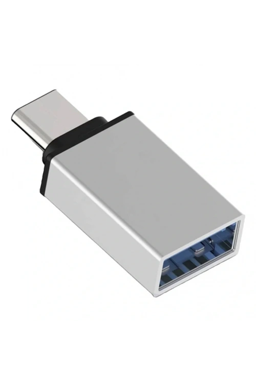 Divex Type-C Erkek USB3.0 Dişi Adaptör Çevirici Gri DO-182
