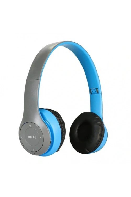 Divex Kulak Üstü Kablosuz Bluetooth Kulaklık Mavi DK-714