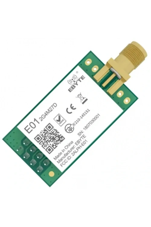 EBYTE E01-2G4M27D 5km 27dBm LoRa Kablosuz Haberleşme