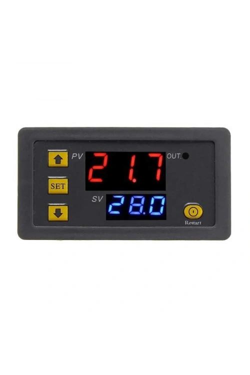 Ekranlı 220V Zaman Ayarlı Röle Modülü