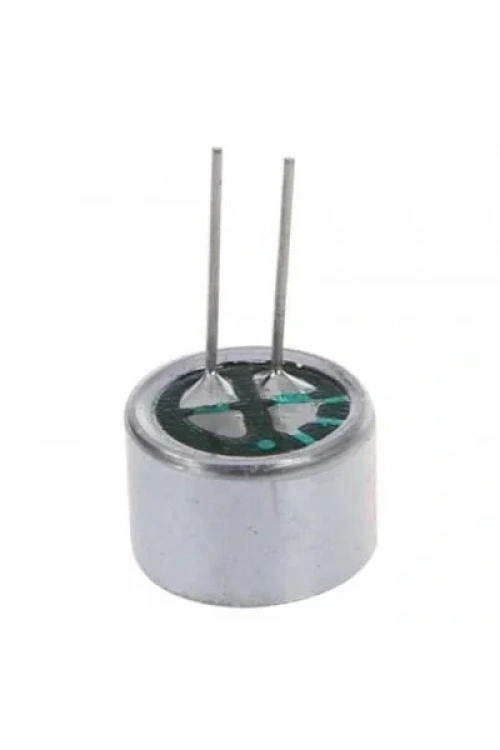 Elektret Kapasitif Mikrofon Kapsülü 9.5mm