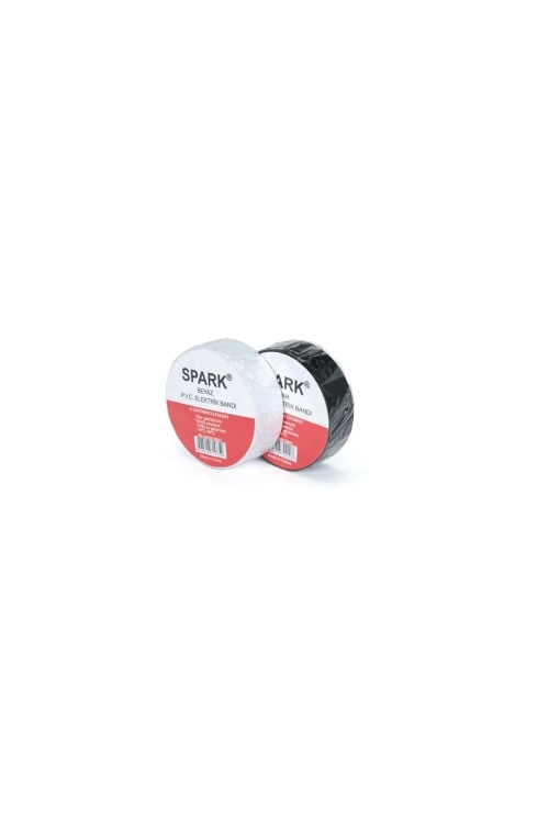 Elektrik Bandı 0.13x19mm x 10 Yard (Yanmaz) Beyaz