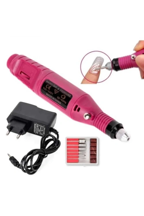 Elektrikli 12V Tırnak Törpü Seti Manikür Pedikür