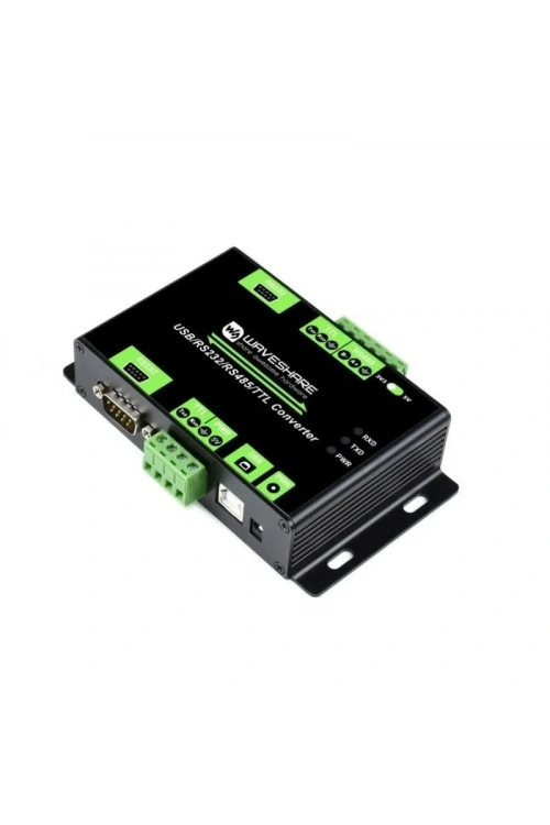 Endüstriyel İzole USB - RS232/RS485/TTL Çoklu Veri Yolu Dönüştürücü