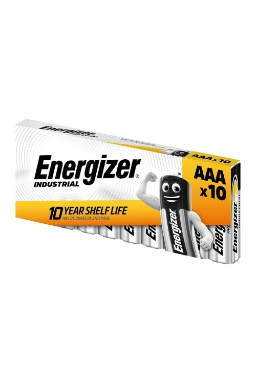 Energizer Industrial AAA Alkalin İnce Kalem Pil (10 adet)