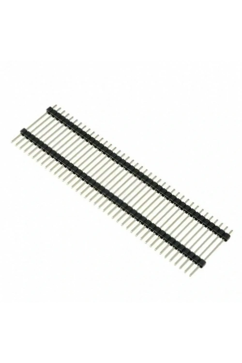 Erkek Pin Header 40 Pin 32 mm 2.54mm 1x40 180° Tek Sıra Çift Yönlü