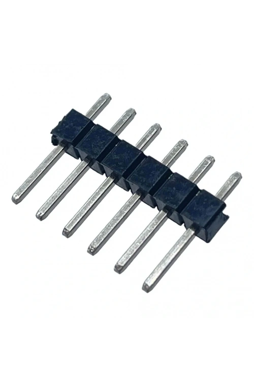 Erkek Pin Header 6 Pin 12mm 2.54mm 1x6 180° Tek Sıra