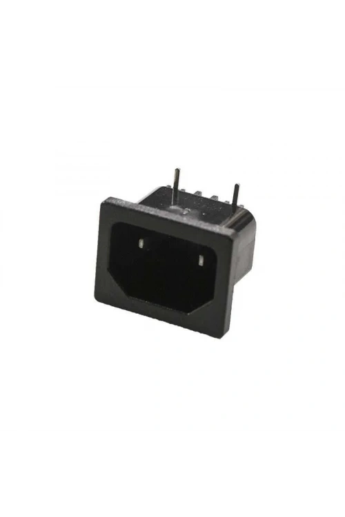 Erkek Power Soketi 90 Derece - 2 Pin