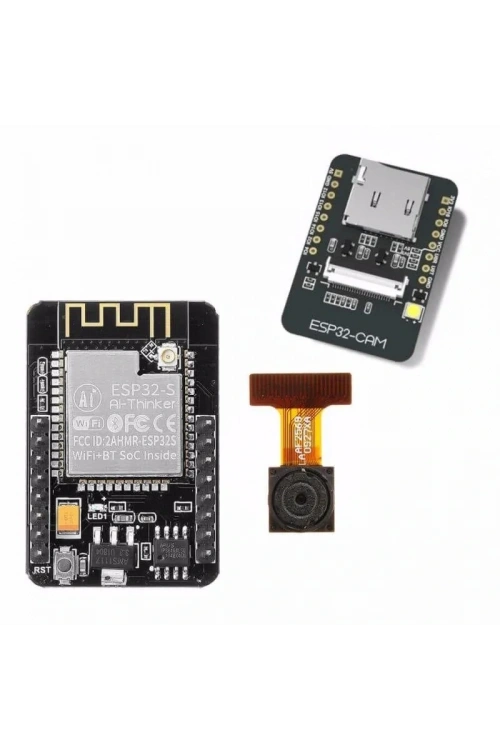 ESP32-CAM WiFi Bluetooth Geliştirme Kartı + OV2640 Kamera Modül