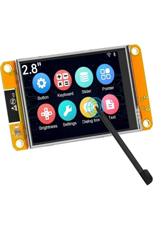 ESP32 Geliştirme Kartı 2.8 inç 240x320 Akıllı Dokunmatik TFT LCD Modül | LVGL WiFi Bluetooth WROOM Arduino Uyumlu
