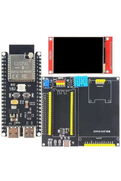 ESP32-S3 N16R8 2.8” LCD’li Geliştirme Kartı