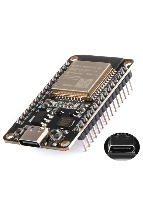 ESP32 WiFi Bluetooth Geliştirme Kartı CP2102 Type-C 30 Pin
