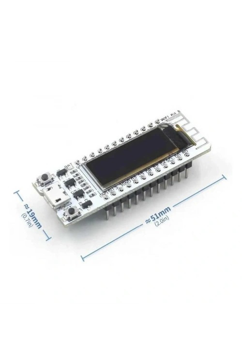 Esp8266 Tabanlı 0.91 Oled Ekran 32Mb Geliştirme Kartı
