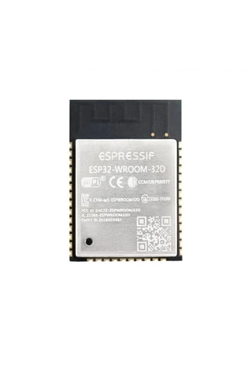 Espressif ESP32-WROOM-32D 16MB 128Mbit Flash WiFi + Bluetooth Modülü