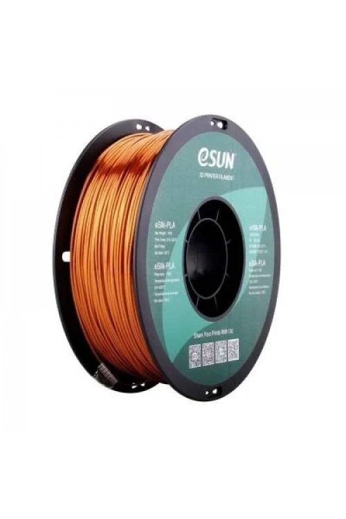 Esun eSilk 1.75mm Parlak Yüzeyli Bakır Filament - Copper