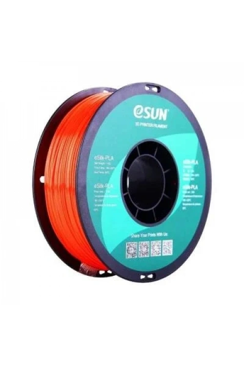 Esun eSilk 1.75mm Parlak Yüzeyli Koyu Turuncu Filament - Jacinth