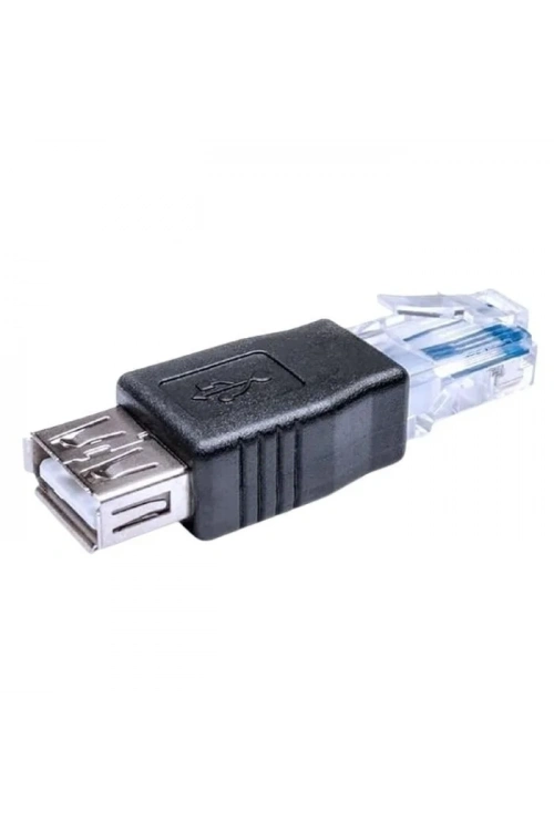 Ethernet RJ45 Erkek - USB Dişi Dönüştürücü Adaptör