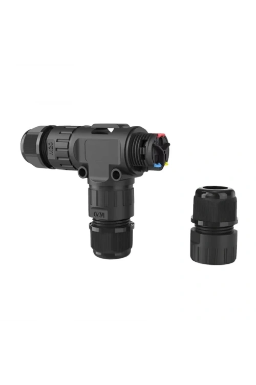 EW-P20T-3P T-Tip 3-Pin Su Geçirmez Konnektör
