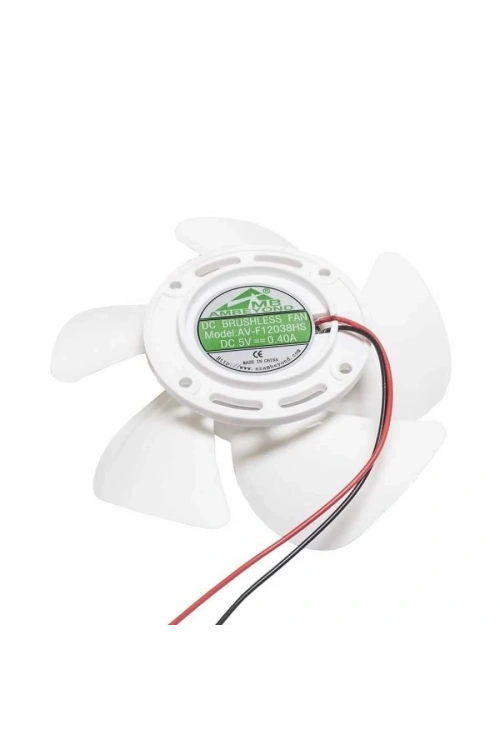 F12038HS 5V 0.4A Fan - 2 Kablolu