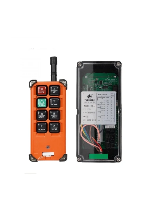 F21-E1B+ AC/DC 24V-440V Endüstriyel Vinç Kablosuz Uzaktan Kumanda Seti