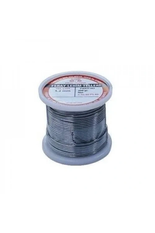 Feray 1.2 mm 200gr Lehim Teli (%60 Kalay / %40 Kurşun)