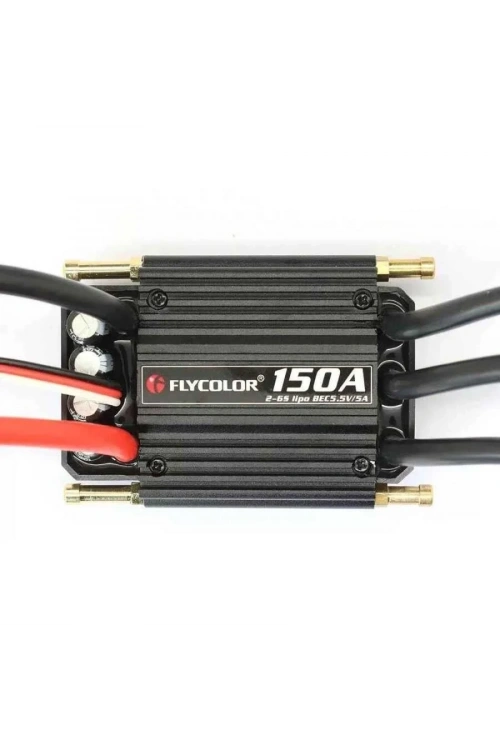 Flycolor Waterproof 150A 2-6S Brushless ESC 5.5V/5A BEC