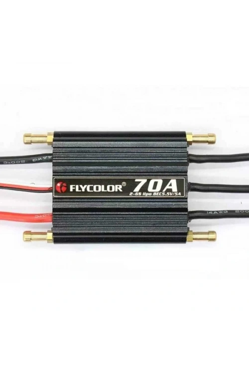 Flycolor Waterproof 70A 2-6S Brushless ESC 5.5V/5A BEC