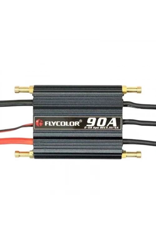 Flycolor Waterproof 90A 2-6S Brushless ESC 5.5V/5A BEC