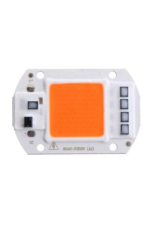 Ful Spektrum 220V Cob Led 50W Bitki Yetiştirme Işığı