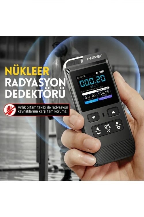 GC-02 Geiger Sayacı Nükleer Radyasyon Test Cihazı