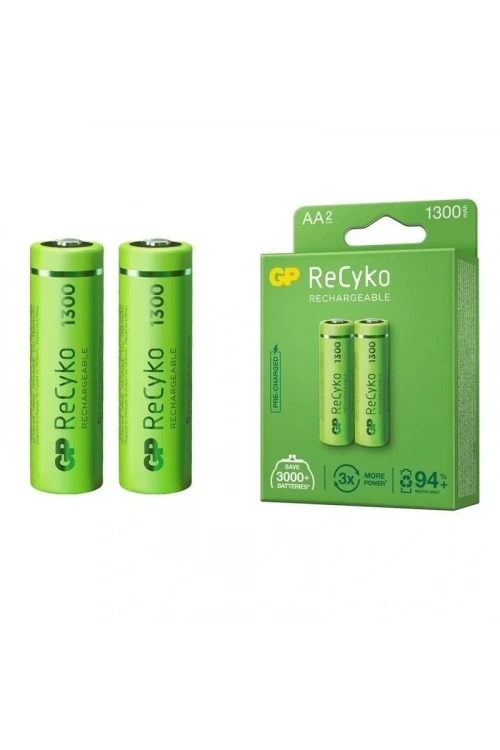 GP GP130AAHCE-2EB2 1300 mAh Şarjlı AA Kalem Pil