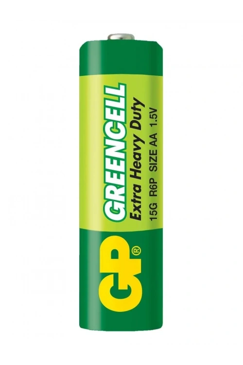 GP GP15G Greencell R6 AA Çinko Kalem Pil 4lü Shrink 