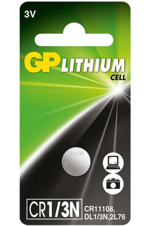 Gp Lityum (CR1/3N) Tekli Pil