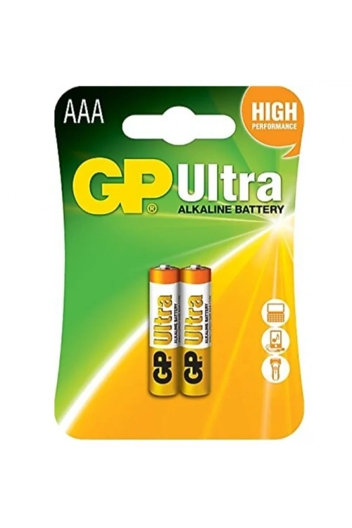 GP LR03 1.5V Ultra Alkalin AAA İnce Kalem Pil 2’li