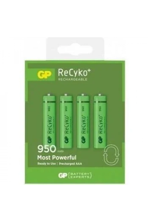 GP ReCyko+ 4lü 950mAh AAA Şarj Edilebilir Pil