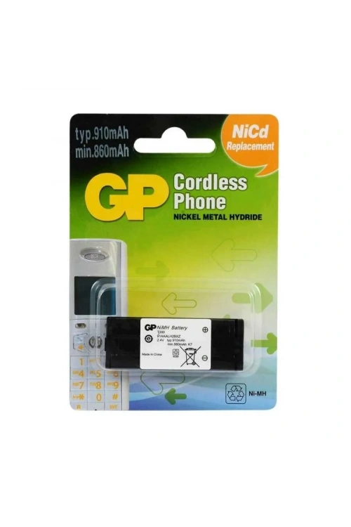 GP T390 2.4V 910mAh Panasonic Telsiz Telefon Pili