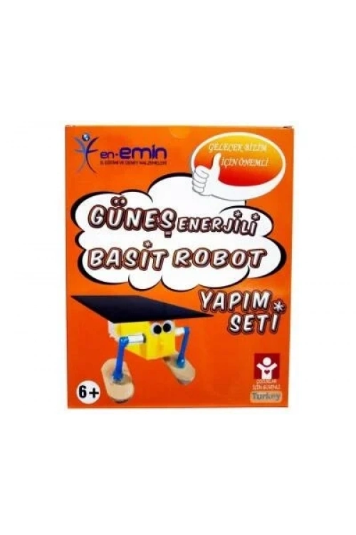 Güneş Enerjili Robot Yapım Seti
