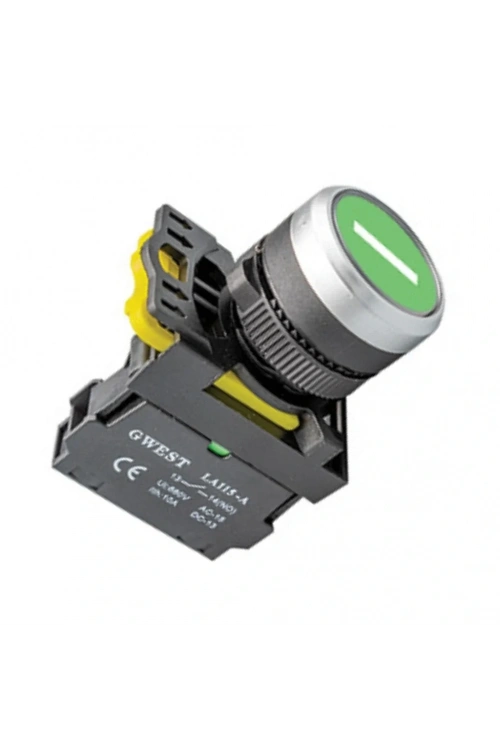Gwest A5-10/1 22mm Start İşaretli Yaylı Buton 1NO