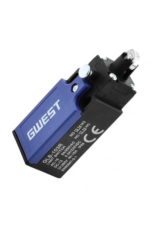 Gwest GLS-103R Dikey Metal Makaralı Resetli Limit Switch 1NO + 1NC