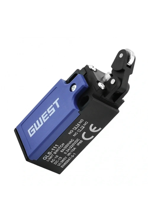 Gwest GLS-111 Açısal Metal Makaralı Tek Yön Limit Switch 1NO + 1NC