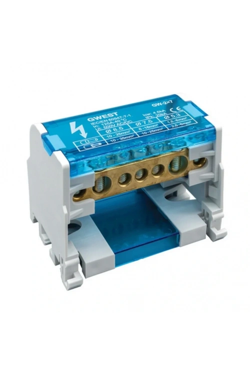 Gwest GW-2x7 2 Kutuplu 125A Girişli Dağıtıcı Ünite