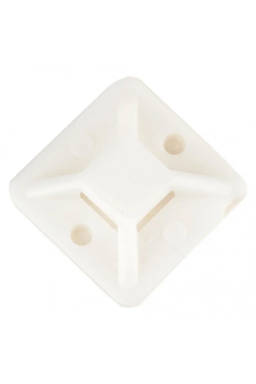 Gwest HW-3A 19x19mm Yapışkanlı Kroşe Beyaz 100 Adet