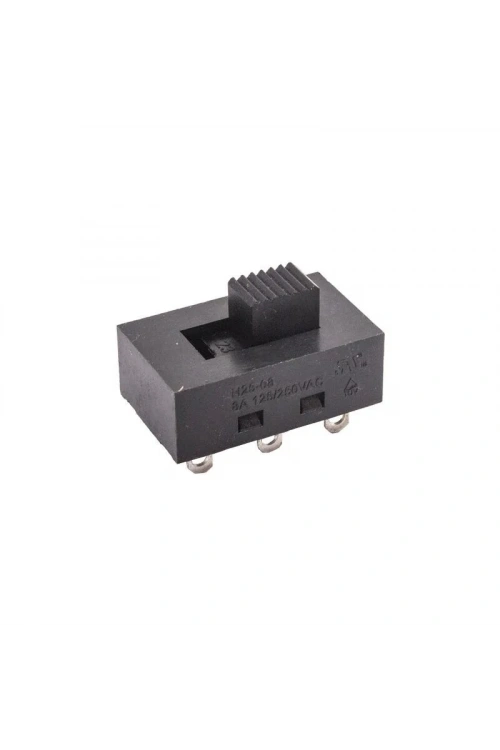 H25-08 2 Konumlu 6-Pin Sürgülü Switch