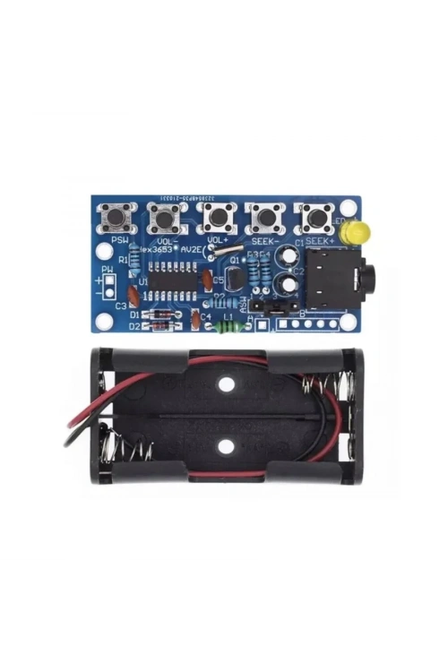 HEX3653 76MHz-108MHz Stereo FM Radyo Alıcı Modülü