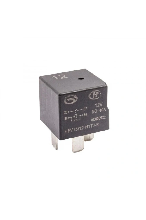 HFV15/12-H1TJ-R 12V 40A Otomotiv Rölesi 4-Pin