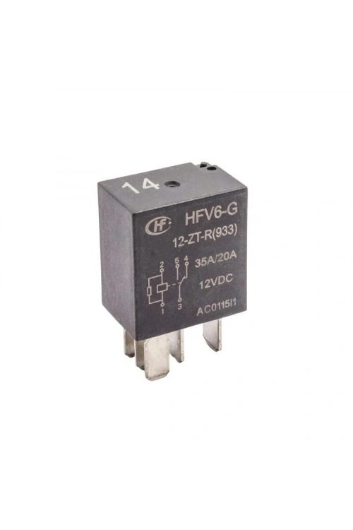 HFV6-G/12-ZT-R 12V 35A/20A Otomotiv Rölesi 5-Pin