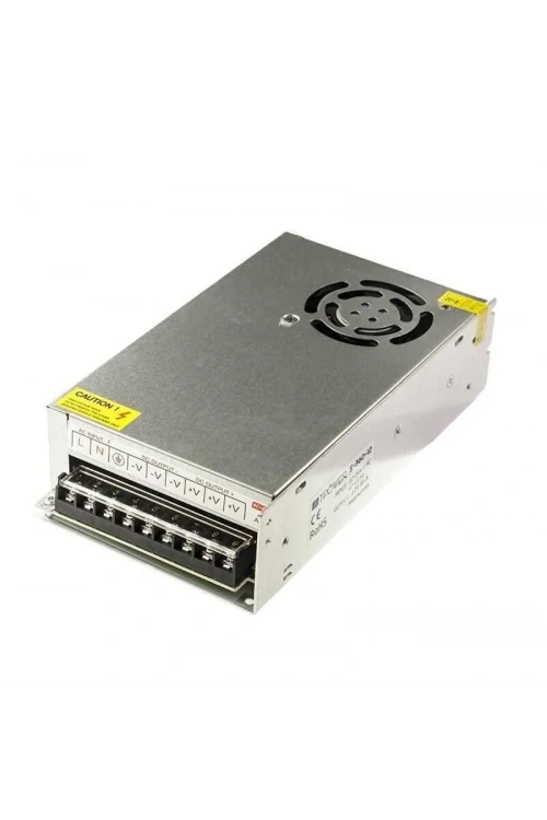 Hightek 12V 30A Metal Kasa Adaptör - LED Driver
