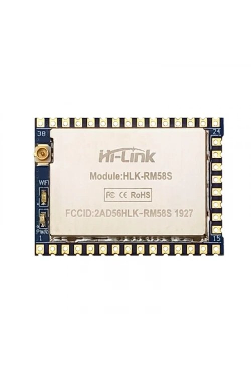HLK-RM58S Seri/UART 2.4G/5G WIFI+BLE Modülü
